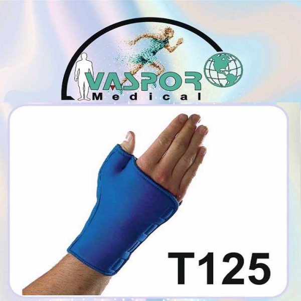 Neoprene Vaspor T 125 splint wrist strap